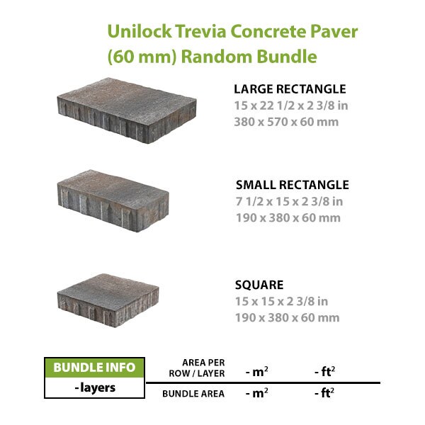 Unilock Trevia Concrete Paver